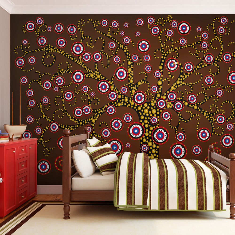 Bimago - Papier peint | abstraction: arbre | 200x154 | | - Papier peint