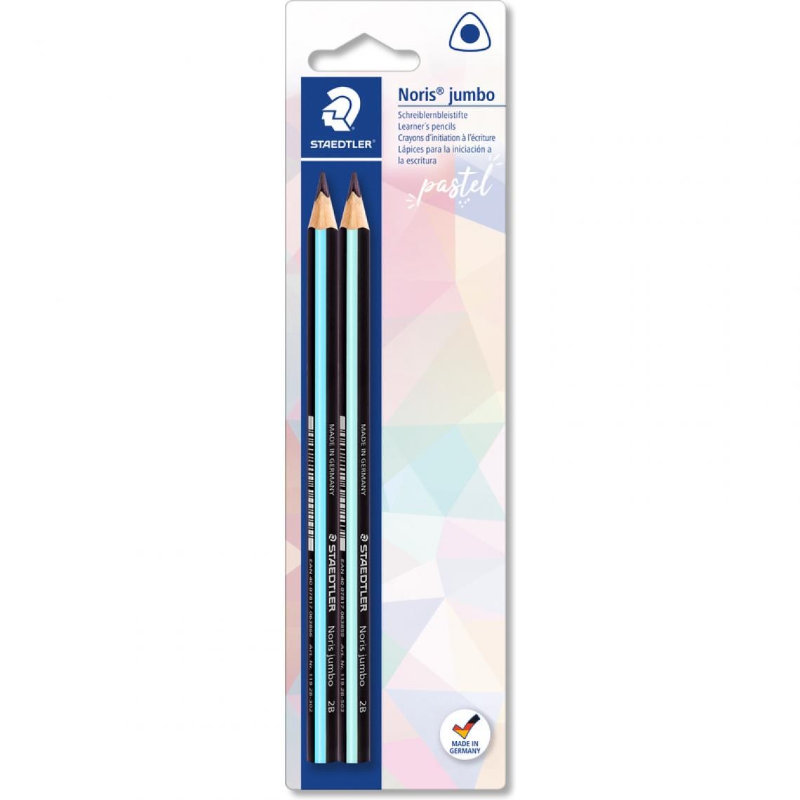 Staedtler - STAEDTLER Crayon Noris jumbo pastel, degré de dureté: HB, () - Outils et accessoires du peintre