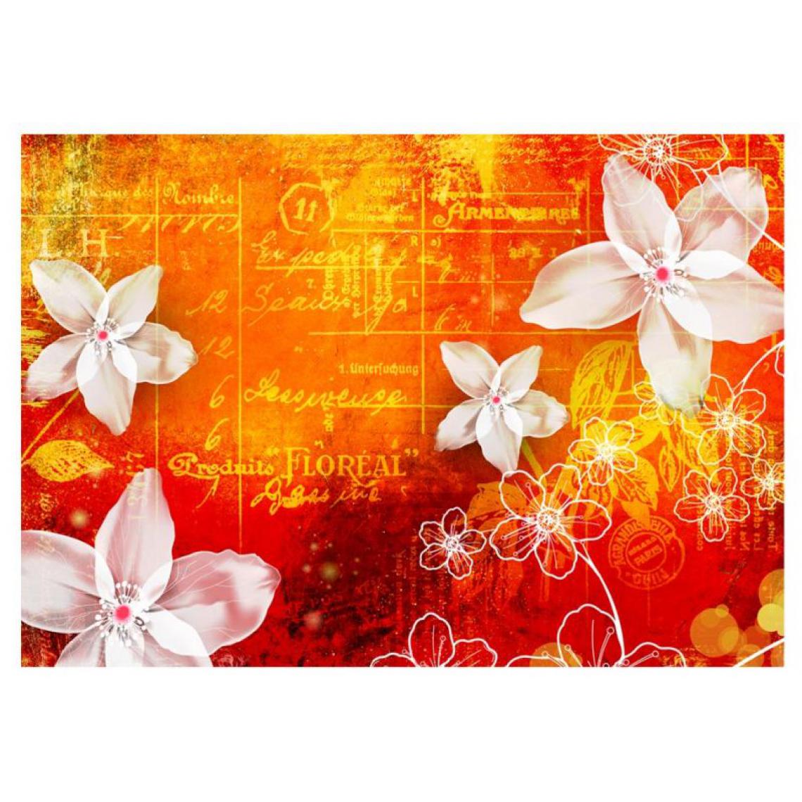 Artgeist - Papier peint - Floral notes II .Taille : 200x140 - Papier peint