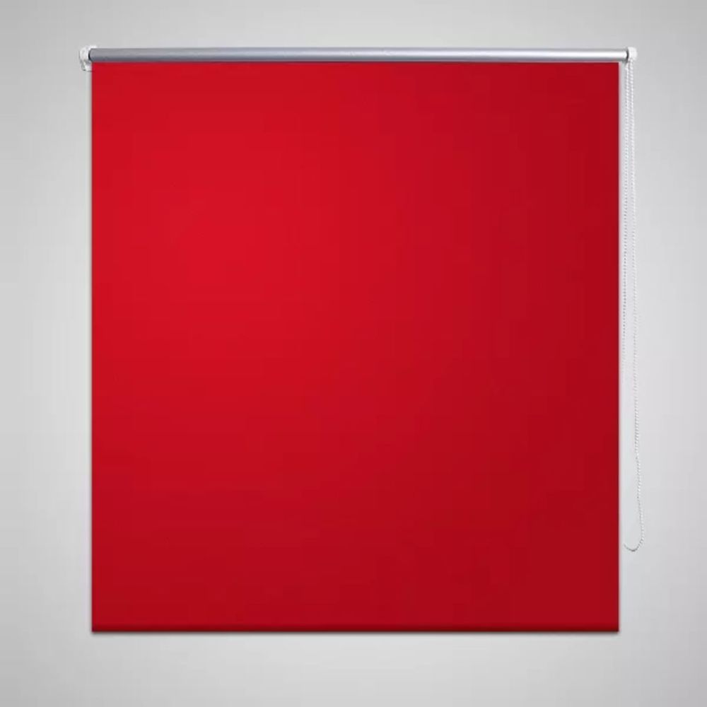 Uco - Store enrouleur occultant 120 x 230 cm rouge - Store banne