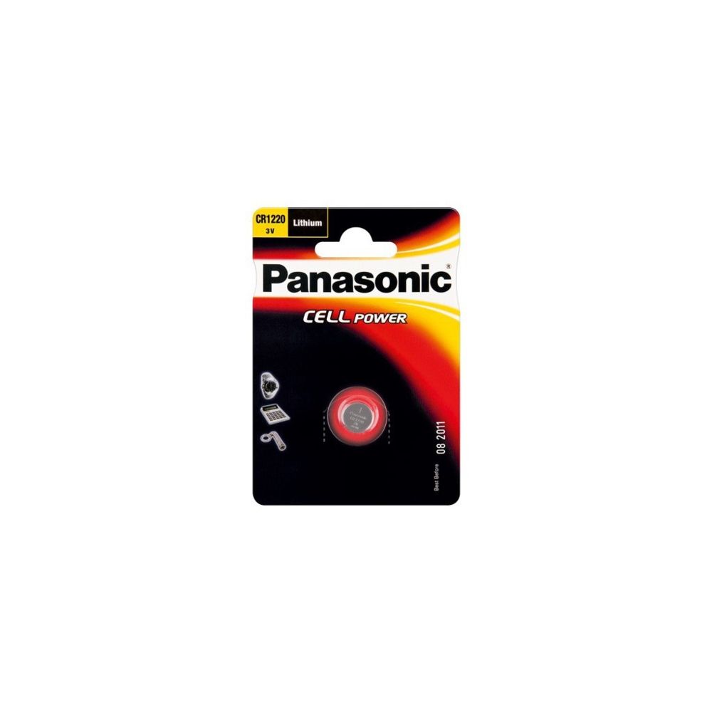 Panasonic - Rasage Electrique - CR 1220 P 1-BL Panasonic - Piles rechargeables
