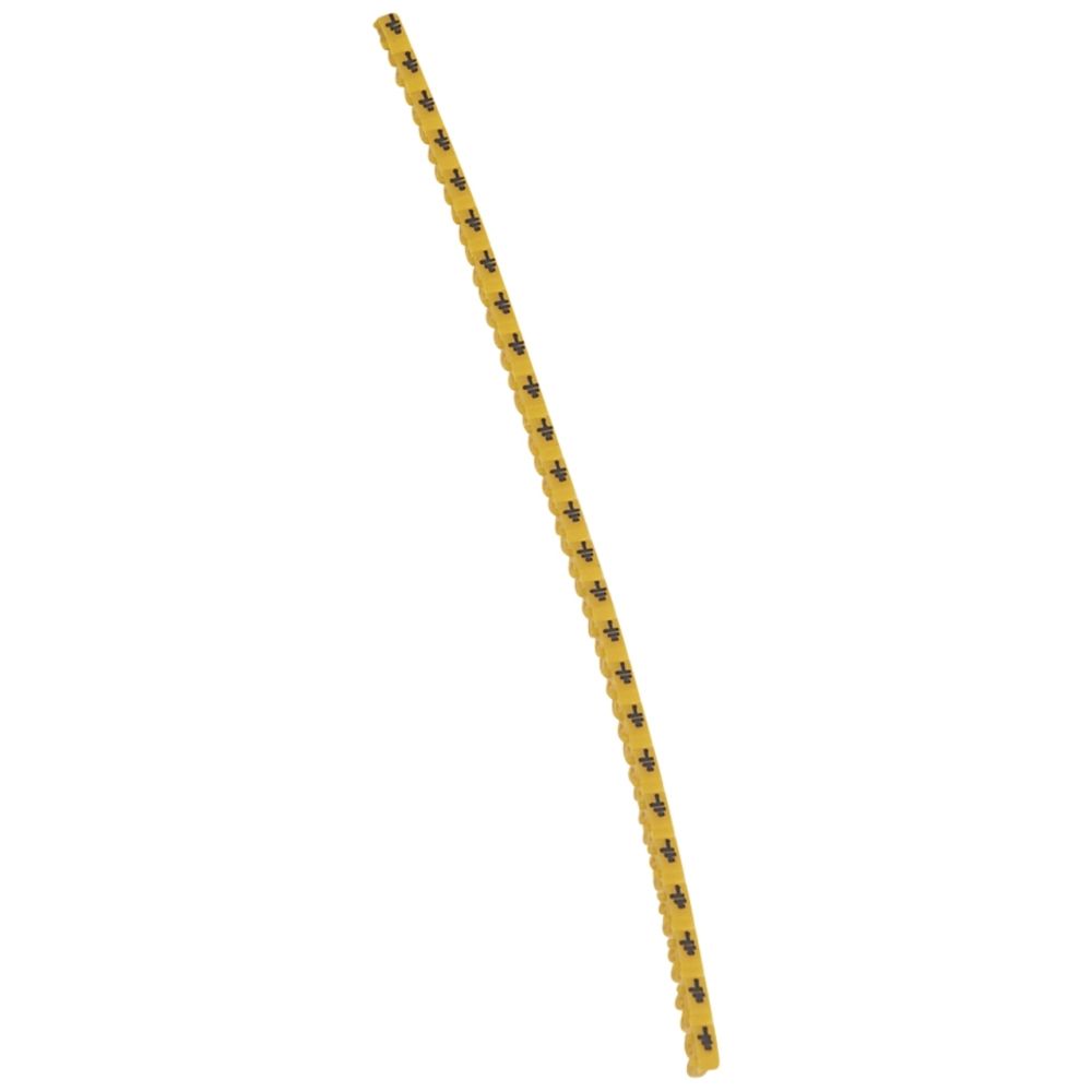 Legrand - repère pour fil de 0.15 à 0.5 mm2 - signe terre - couleur jaune - legrand cab 3 - Accessoires de câblage