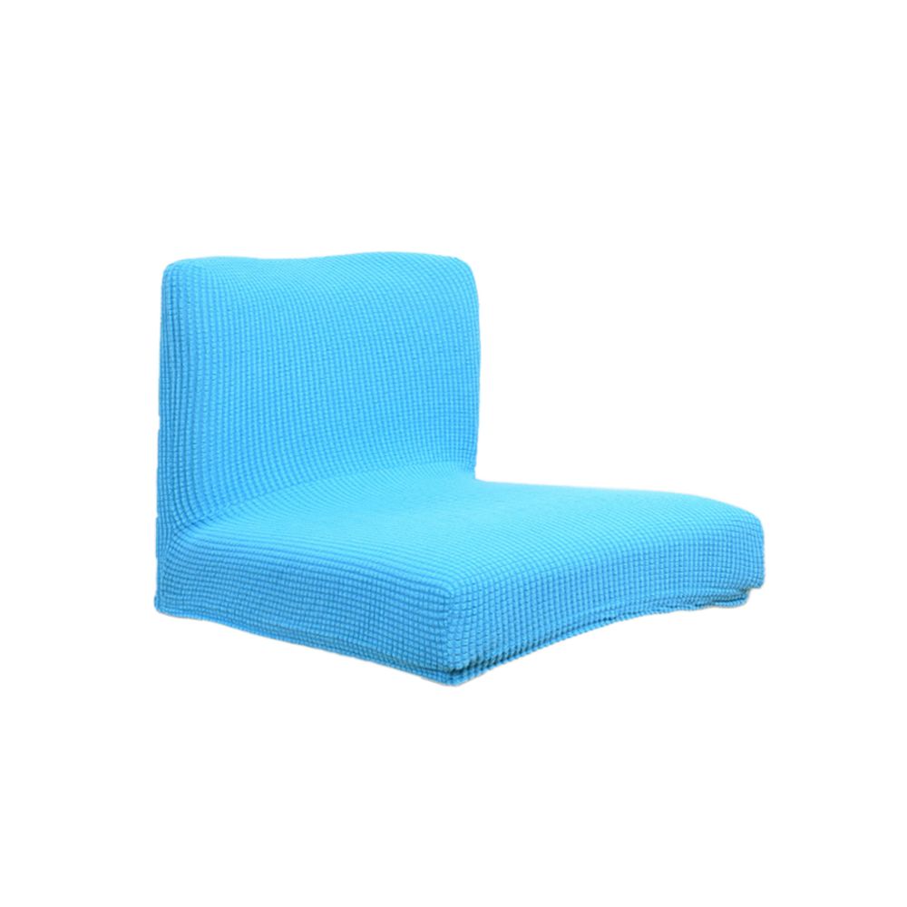 marque generique - spandex extensible basse courte couverture de chaise arrière tabouret de bar couverture vert foncé - Tiroir coulissant
