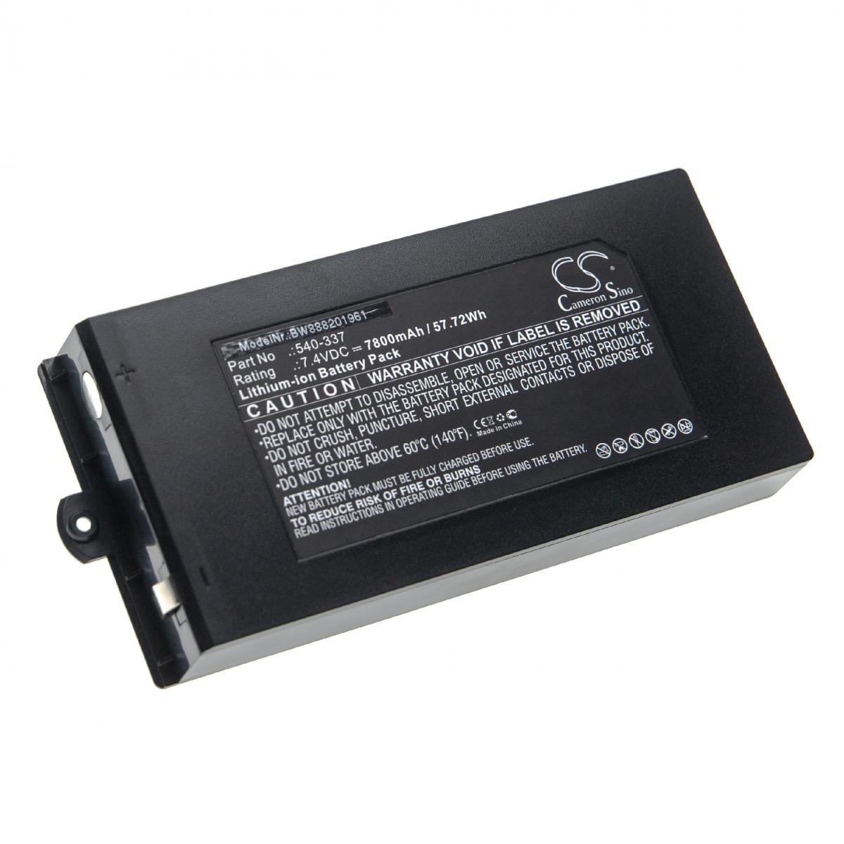 Vhbw - vhbw Batterie compatible avec Owon Powers PDS Oscilloscopes, oscilloscopes HC-PDS outil de mesure (7800mAh, 7,4V, Li-ion) - Piles rechargeables