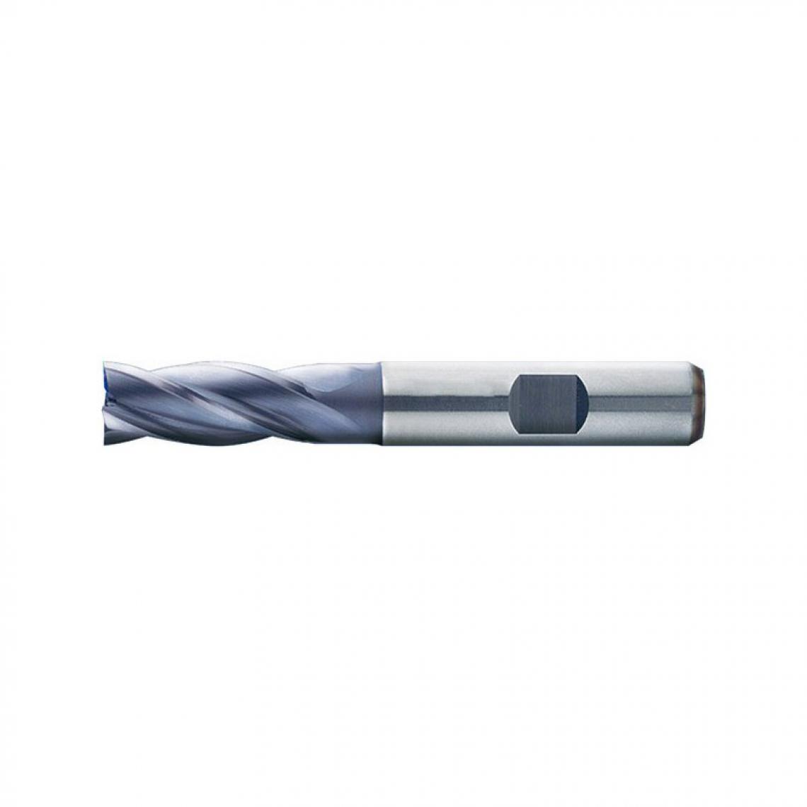 Forum - Fraise cylindrique courte, type N, en acier à coupe rapide à 8% de cobalt, surface recouverte de TiAIN, Ø d1 - k10 : 10,0 mm, Long. totale l1 72 mm - Accessoires vissage, perçage