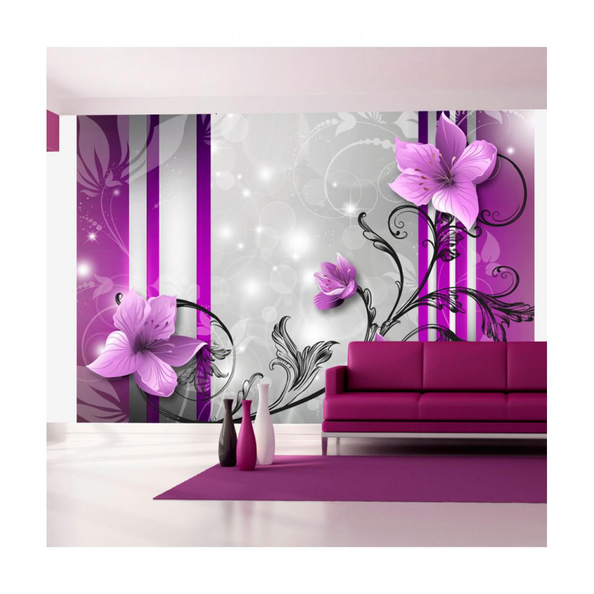 Artgeist - Papier peint - Violet buds 300x210 - Papier peint