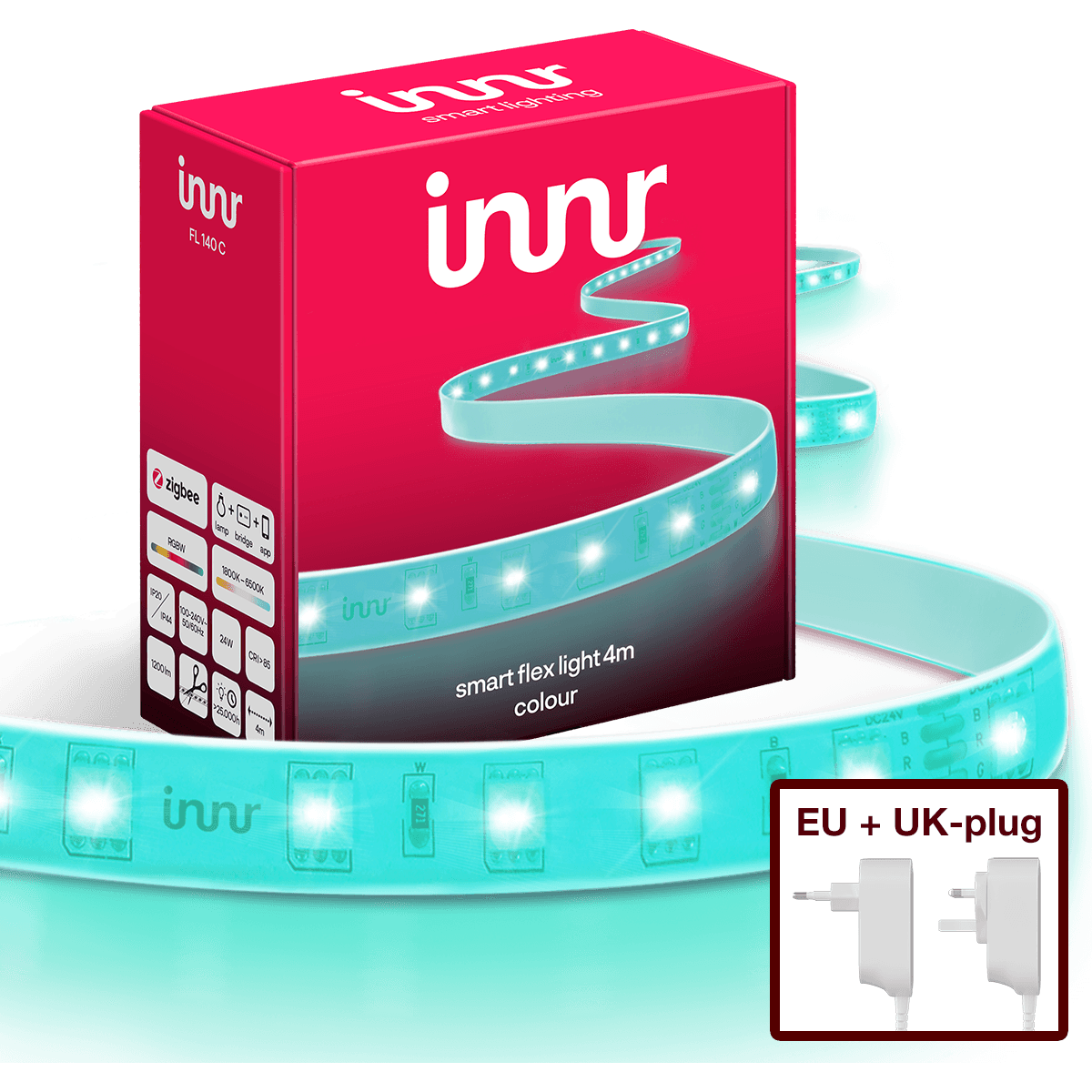 Innr - Flex Light Colour 4m - Ruban LED connecté - Ruban LED