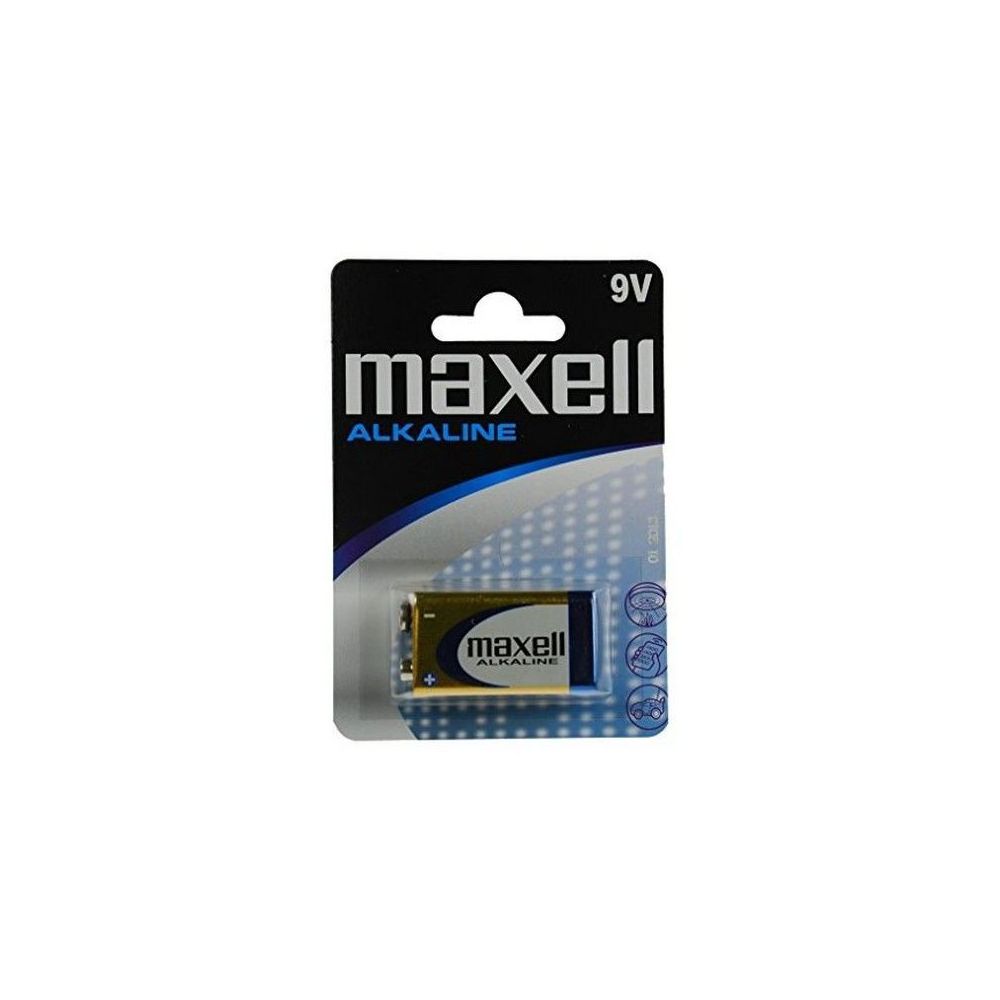 Maxell - Pile Alcaline Maxell MXBLR6LR61 LR61 9V - Piles rechargeables