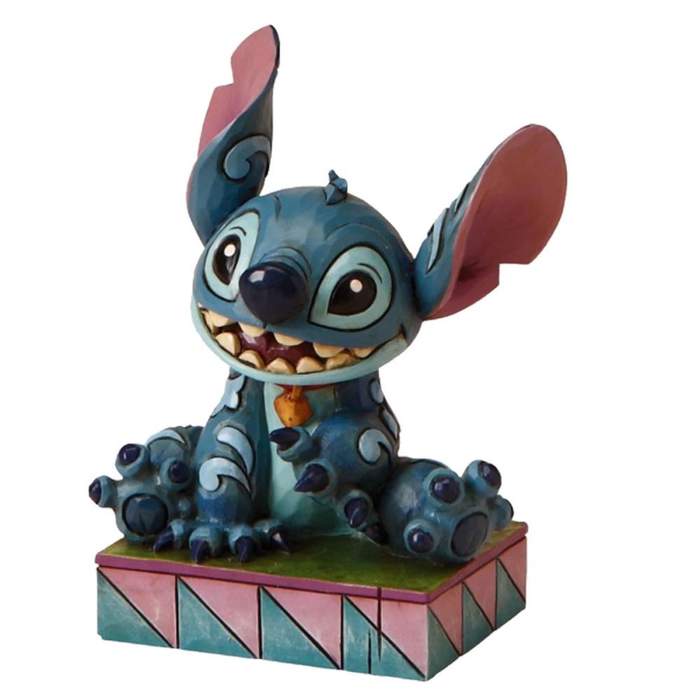 Disney Montres - Statuette de collection Stitch 9 cm - Petite déco d'exterieur