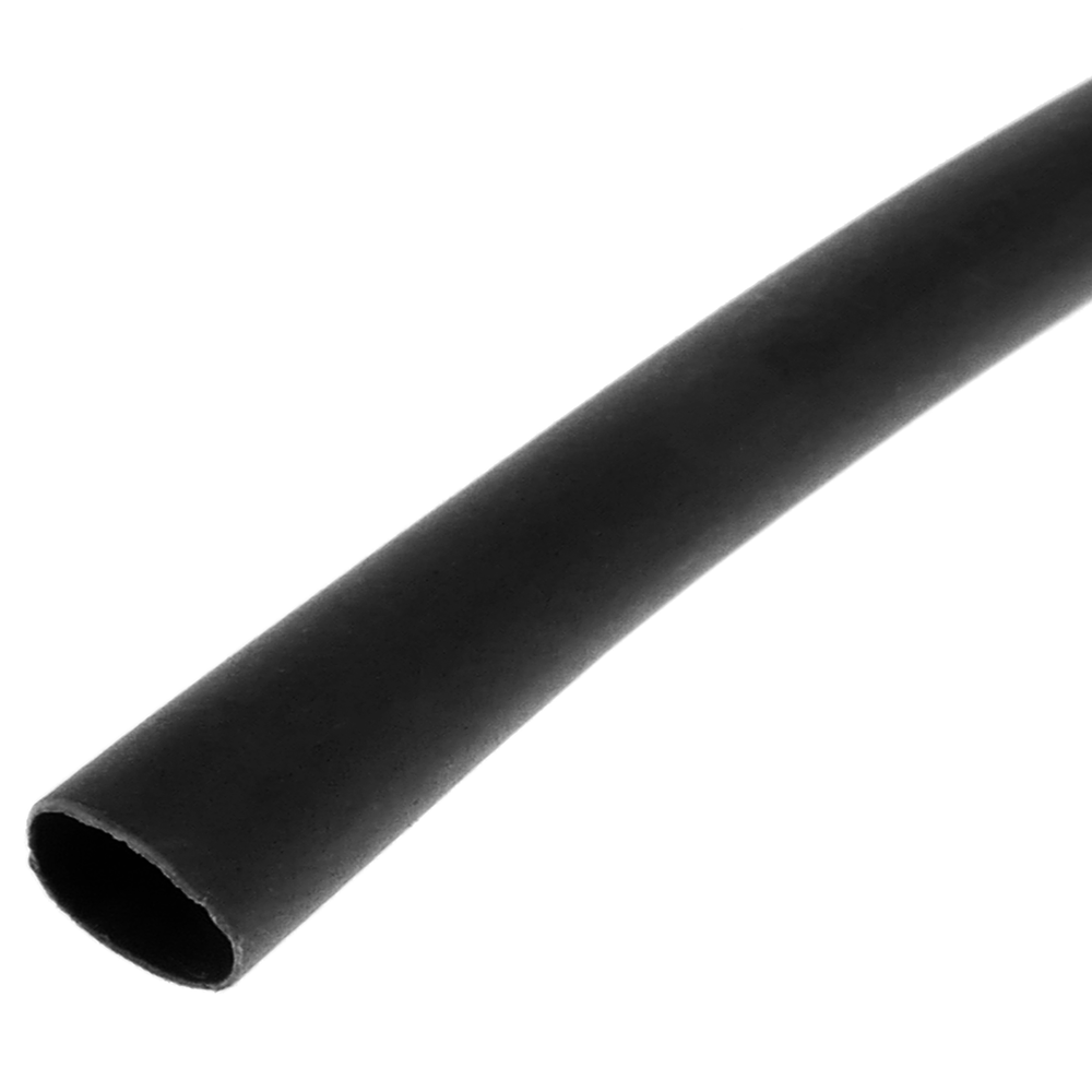 Bematik - Gaine thermorétractable noir 9,0 mm rouleau 8 m - Fils et câbles électriques