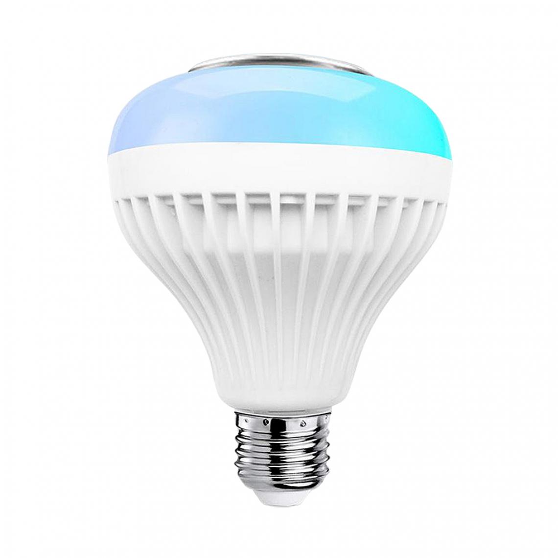 NC - Ampoule Bluetooth 12W E27 Lampe De Lecture De Musique Ampoule APPRGB + Blanc + Télécommande - Ampoules LED
