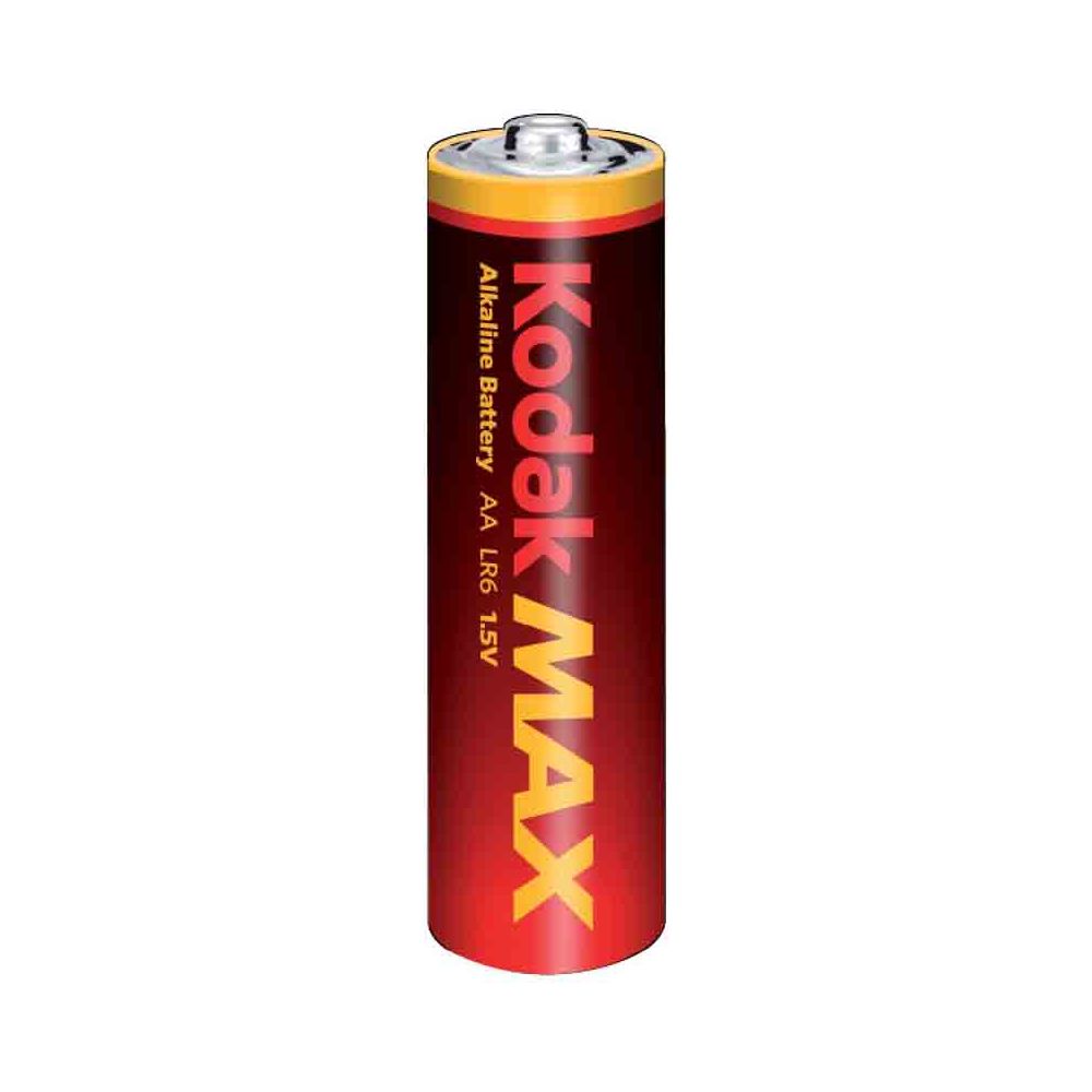 Kodak - Pile Alcaline Max - LR6 - Par 4 - - Piles rechargeables