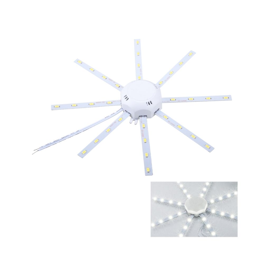 Wewoo - LED Perle blanc 16W 32 LEDs SMD 5730 Plafond Module Remplacer Lampe Transformation Conseil Patch Source de Lumière avec Pilote, AC 220V - Ampoules LED