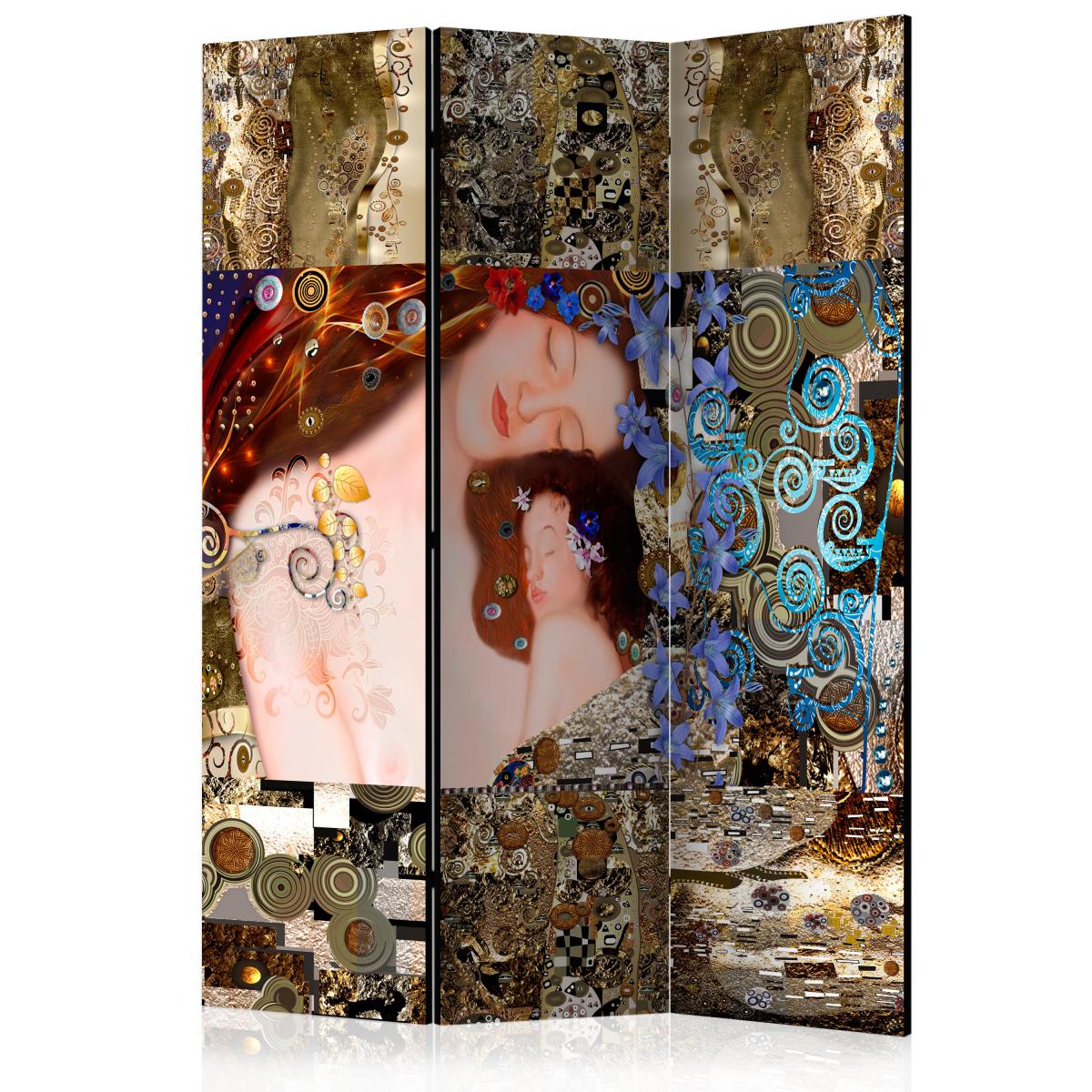Bimago - Paravent 3 volets - Mother's Hug [Room Dividers] - Décoration, image, art | 135x172 cm | - Cloisons