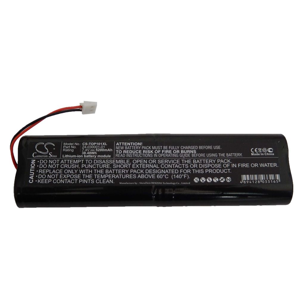 Vhbw - Batterie Li-Ion vhbw 5200mAh (7.4V) pour Topcon Hiper Ga, Gb, L1, Lite Plus, Pro, L18650-4TOP comme 24-030001-01. - Piles rechargeables