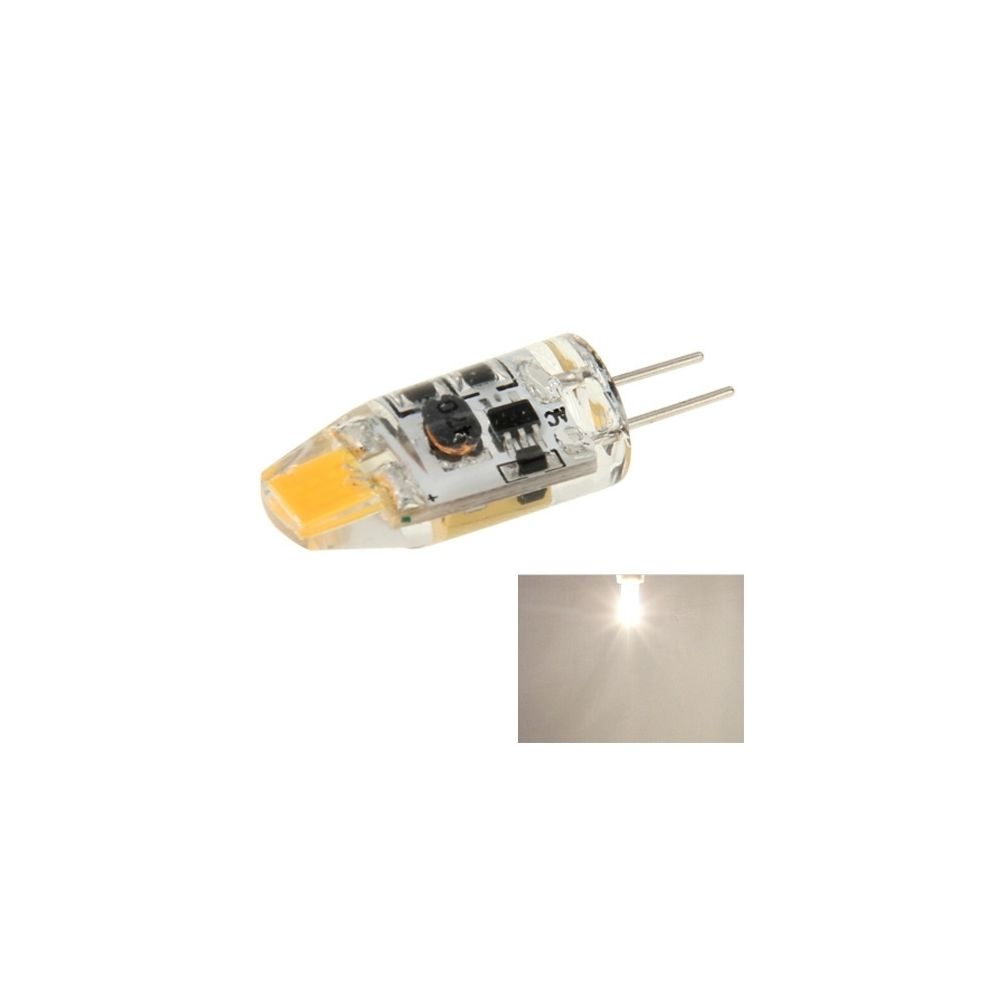 Wewoo - Ampoule blanc G4 1W Chaud Lumière Saphir SMD Cristal Spotlight Lustre LED Ampoule, AC / DC 12-20 V - Ampoules LED