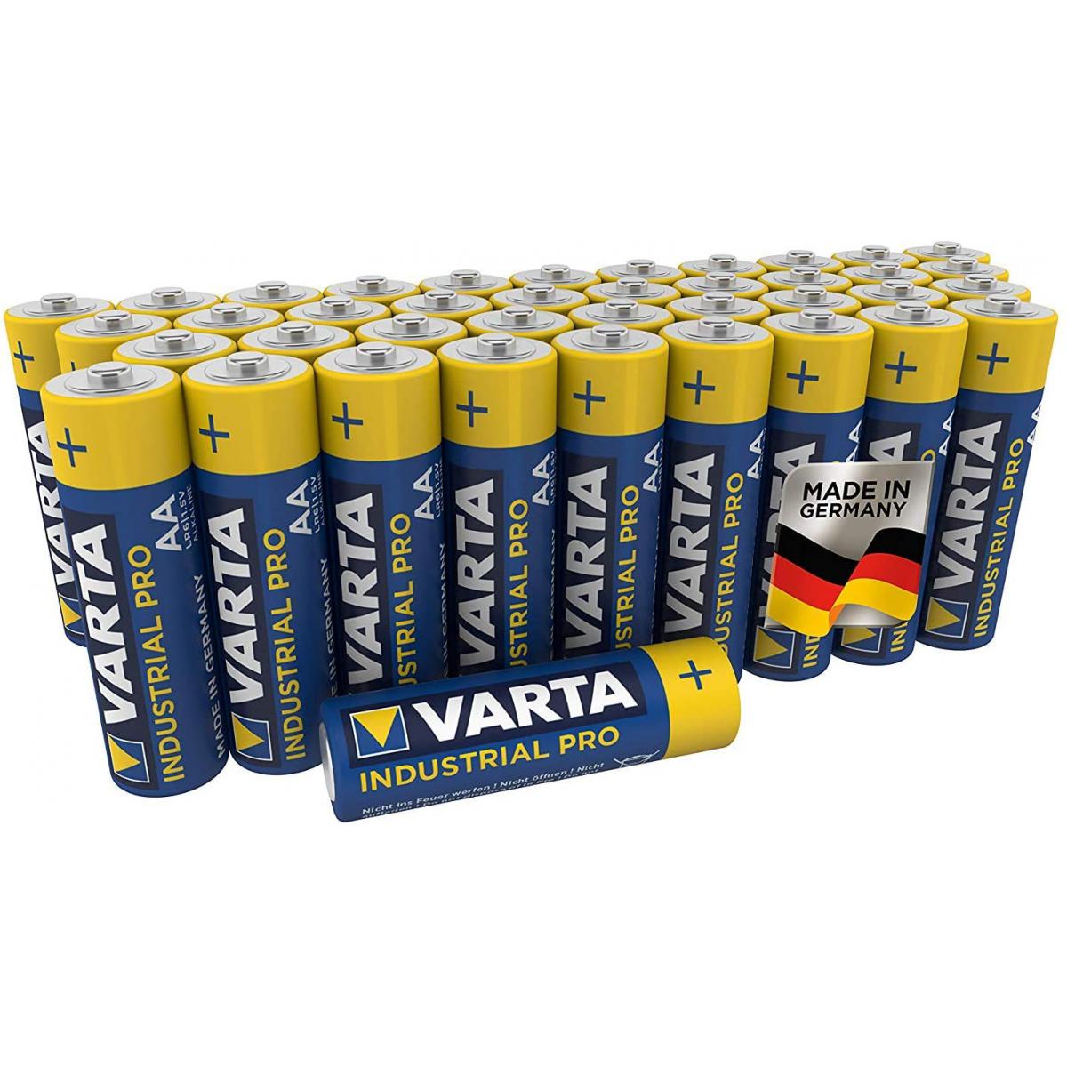 Varta - Varta Industrial Piles AA LR06 Par 40 - Piles standard