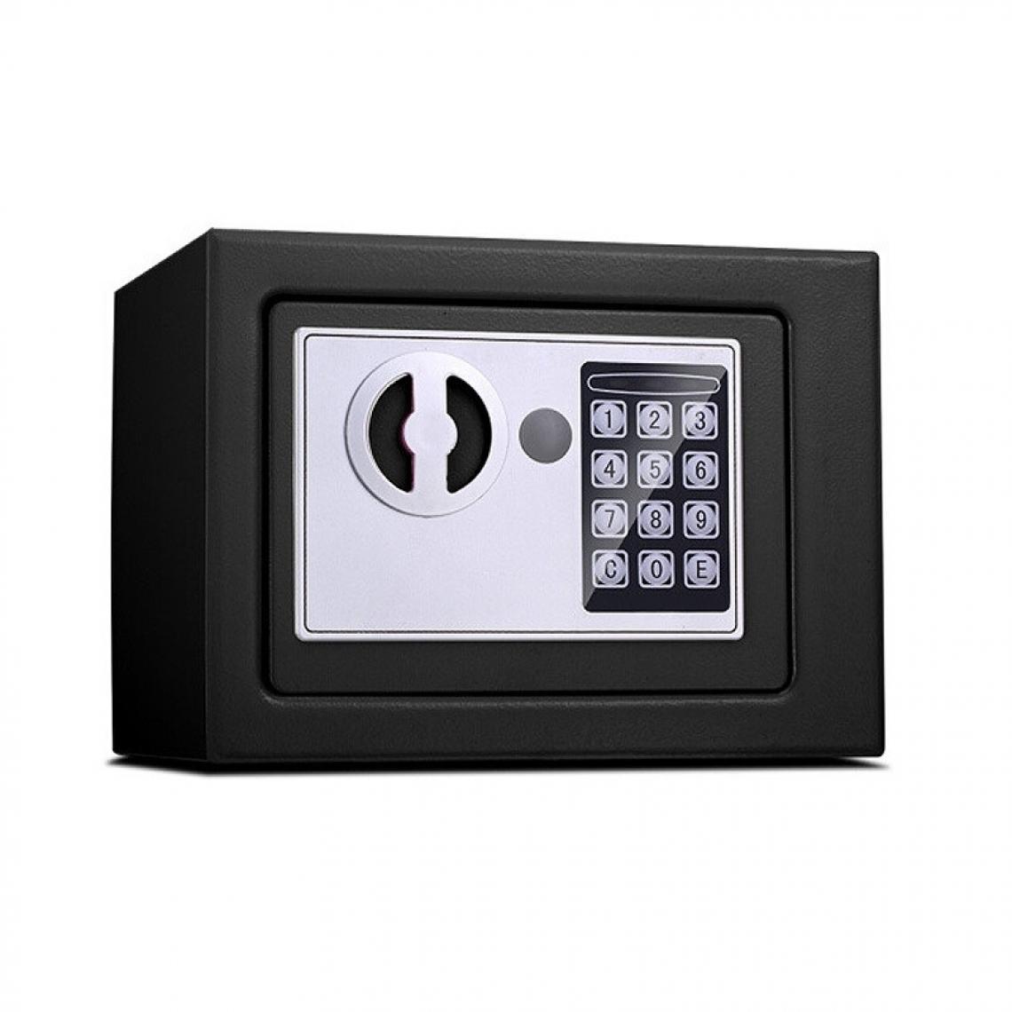 Wewoo - Coffre-fort 17E Home Mini serrure de sécurité électronique armoire murale de sans fonction monnayeur noir d'obsidienne - Coffre fort