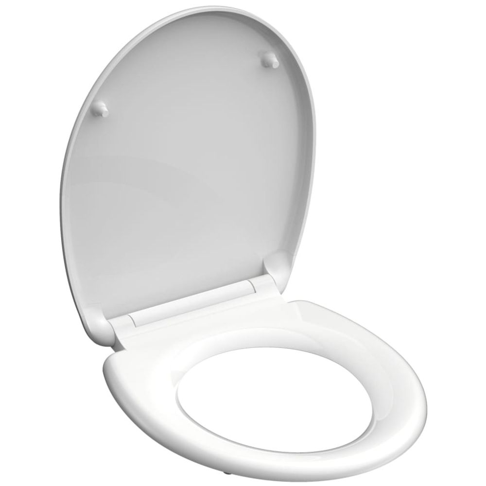 Schutte - SCHÜTTE Siège de toilette WHITE Duroplast - Abattant WC