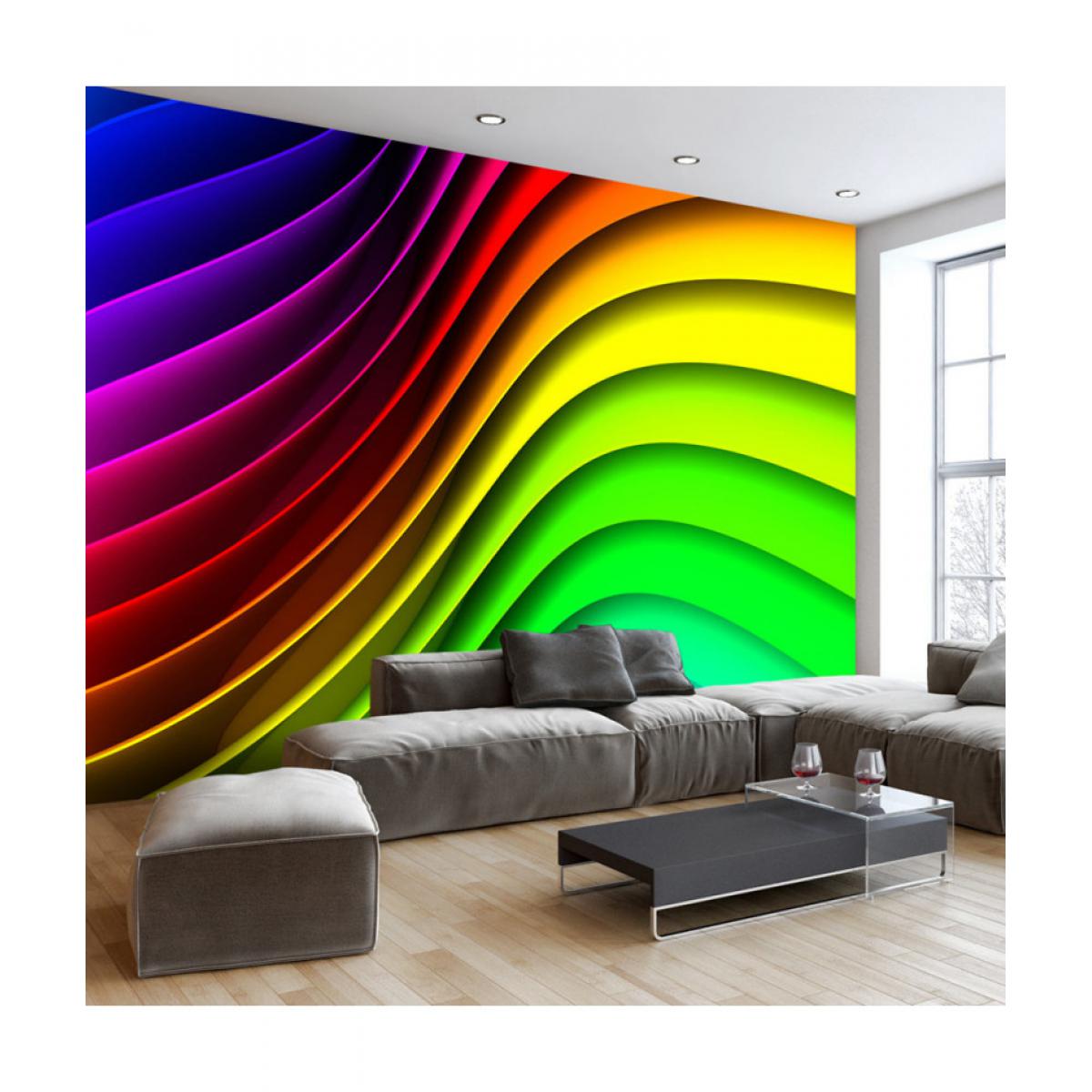Artgeist - Papier peint - Rainbow Waves 200x140 - Papier peint