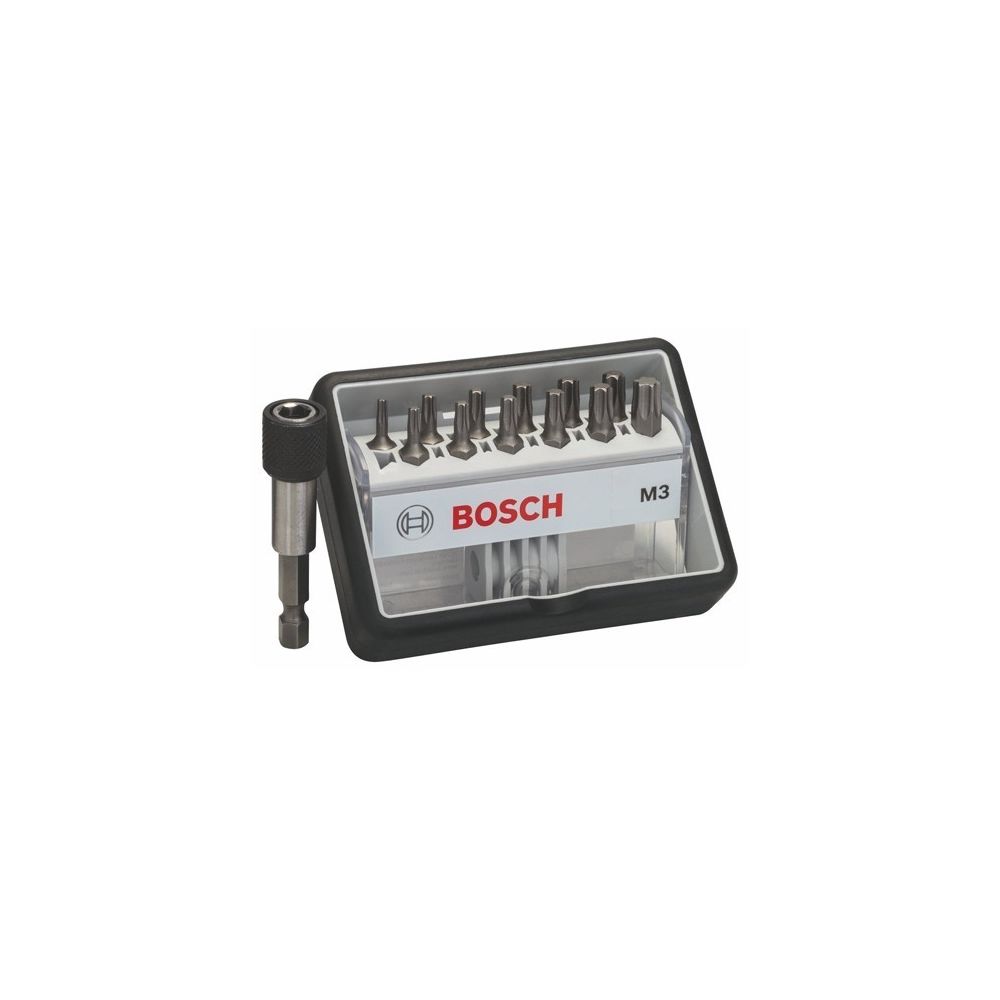 Bosch - BOSCH 12 embouts de vissage Torx + porte embout - 2607002565 - Accessoires vissage, perçage
