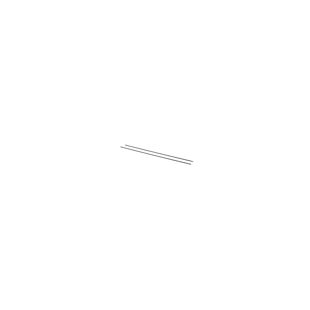 Bizline - .kit de 2 baguettes diamètre 6 mm long 2m - Fils et câbles électriques