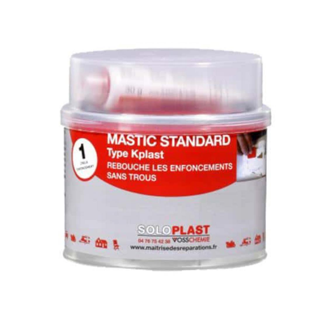 Soloplast - Mastic standard Soloplast Kplast 461g avec durcisseur - Colle & adhésif