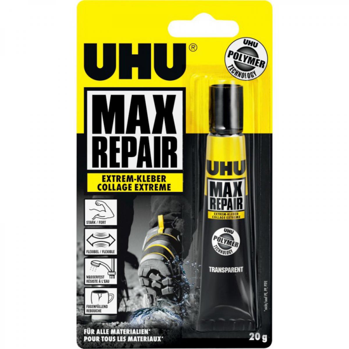 Uhu - UHU Colle ultra forte MAX REPAIR EXTREME - 20g (Par 6) - Colle & adhésif