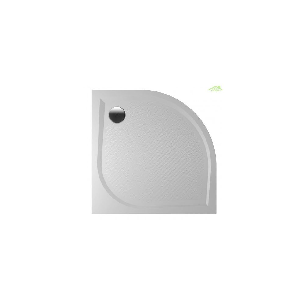 Riho - Receveur de douche quadrant en marbre RIHO KOLPING DB18 100x100x3 cm - Avec tablier - Receveur de douche