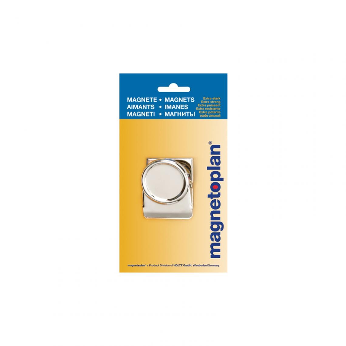 Magnetoplan - magnetoplan clip magnétique, 50 mm, argent () - Visserie