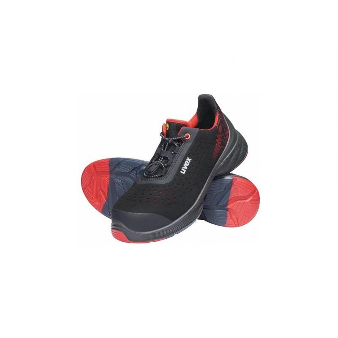 Uvex - uvex Chaussure basse de sécurité 1 G2 S1P, pointure 42, noir () - Equipement de Protection Individuelle