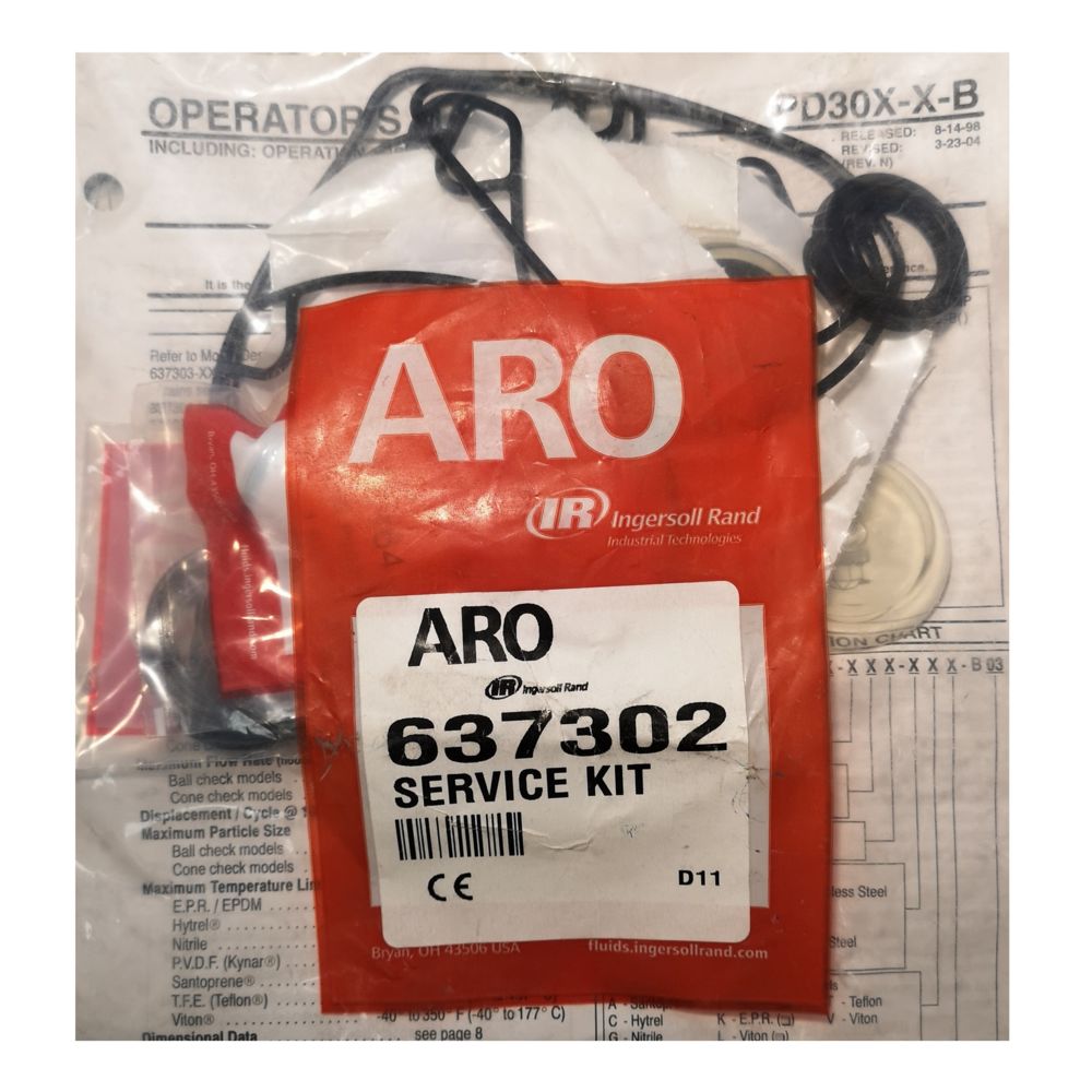Aro - Aro 637302 Kit de réparation Section Air de pompe à membrane - Accessoires de sèche-serviette