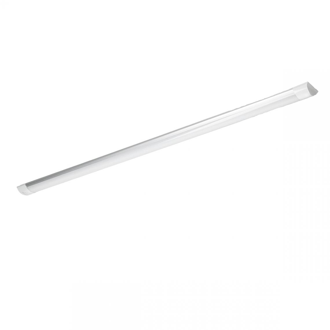 Ecd Germany - Set 2x LED batten tube 36W 120cm blanc froid surface luminaire slim barre plafond - Tubes et néons