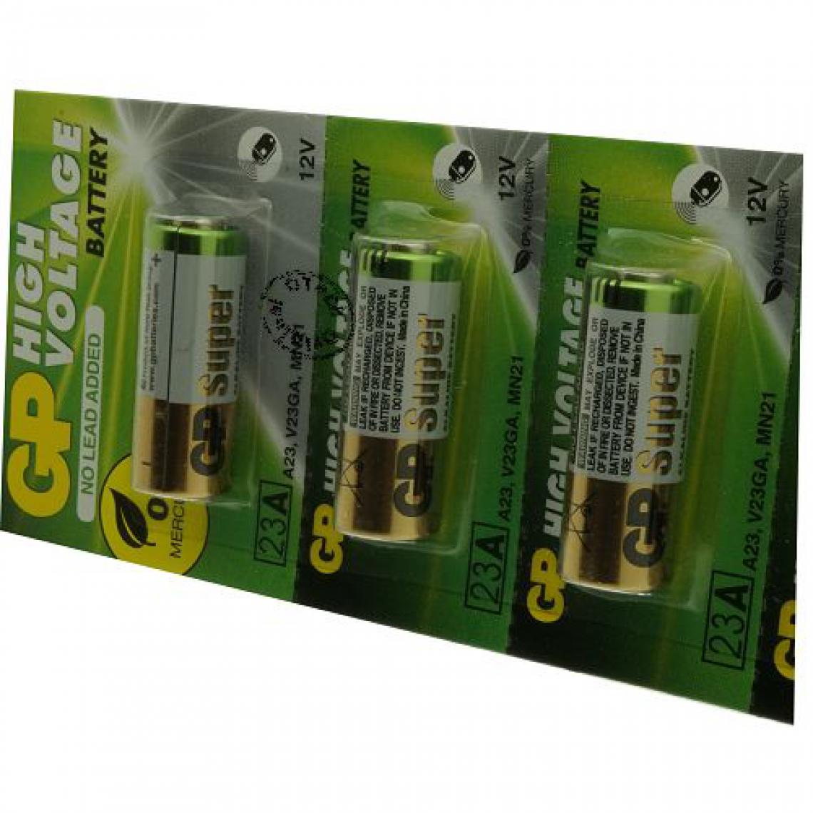 Otech - Pack de 5 piles GP pour MITTO RCB4 - Piles rechargeables