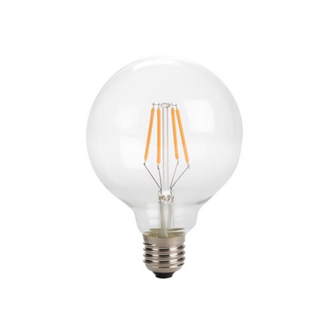 Perel - Ampoule À Filament Led - Style Rétro - G95 - 4 W - E27 - Blanc Chaud Intense - Ampoules LED