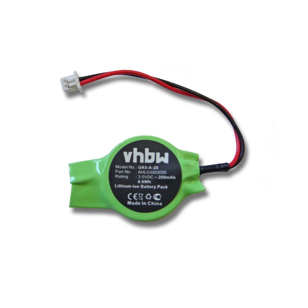 Vhbw - vhbw Batterie bio 200mAh (3V) pour notebook, ordinateur portable Medion MD41500, MD41300, MD41567 comme CR2032-2E31R. - Piles spécifiques