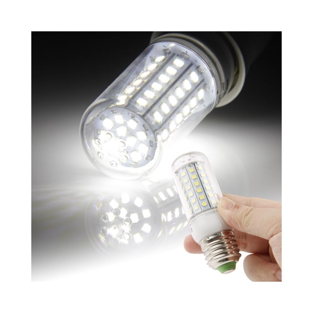 Wewoo - Ampoule blanc E27 6W 72 LED SMD 2835 de maïs, AC 220V - Ampoules LED
