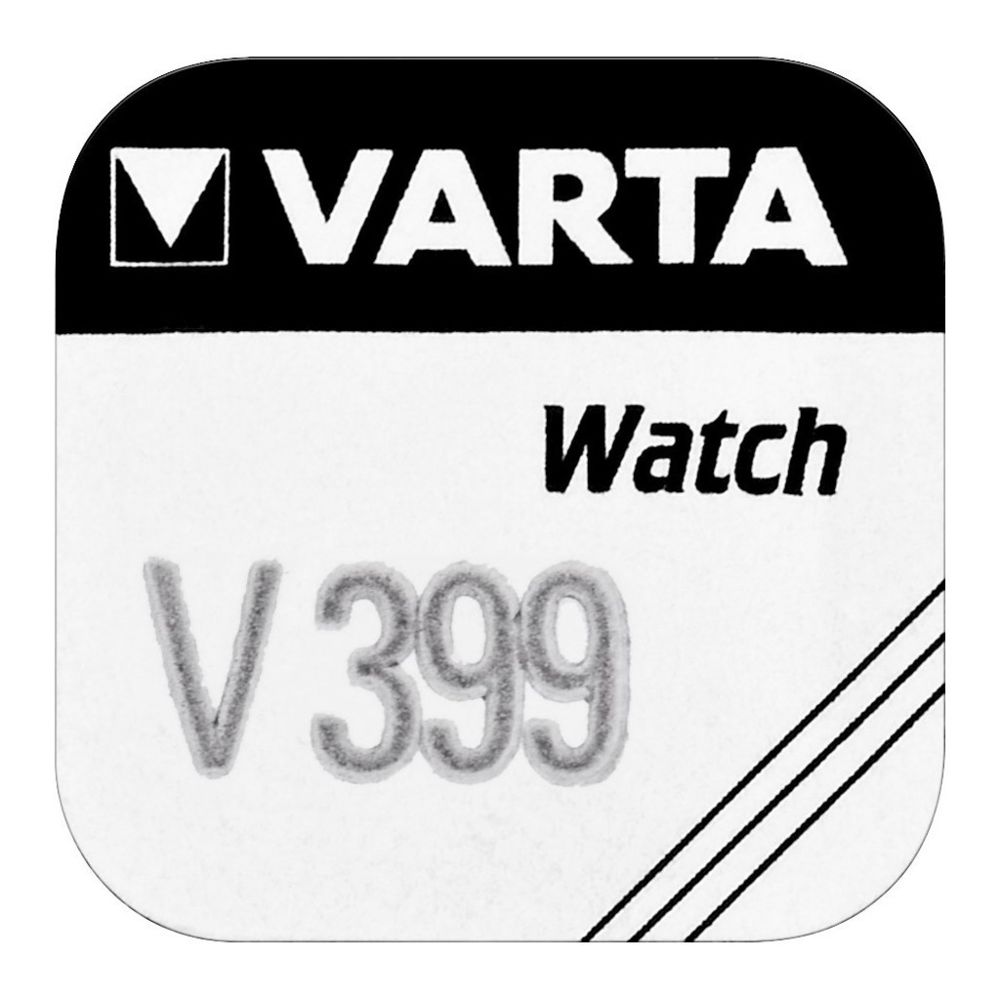 Varta - LOT DE 10 PILES BOUTON SR57 (V399) 1162SO, 280-48, 395, 399, 610, S28, SR927, V395, V399 VARTA - Piles rechargeables