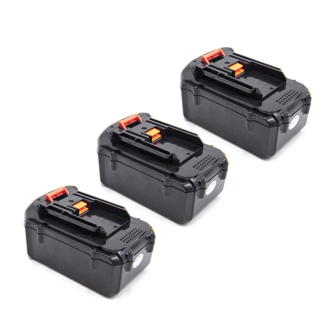 Vhbw - vhbw 3x Batteries remplacement pour Makita 194873-2, BL3622A pour outil électrique (4000 mAh, Li-ion, 36 V) - Accessoires vissage, perçage