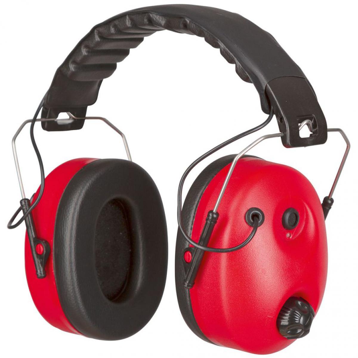 Kerbl - Kerbl Protection auditive Noise-Cancelling Rouge et noir 34490 - Protections corps