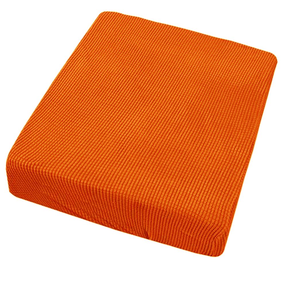 marque generique - Housses de coussin orange pour canapé et housse de canapé 3 places - Tiroir coulissant