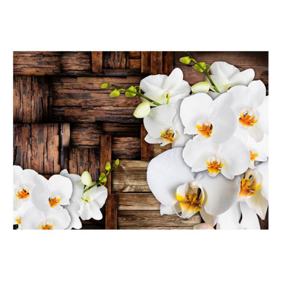 Artgeist - Papier peint - Blooming orchids .Taille : 100x70 - Papier peint
