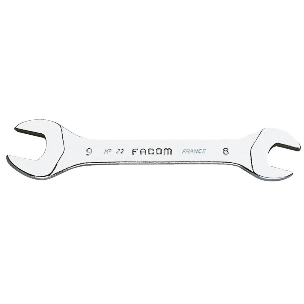 Facom - 22 - Clés à fourches ""micromécanique"" têtes inclinées 15° métriques Facom 22.12X13 - Clés et douilles