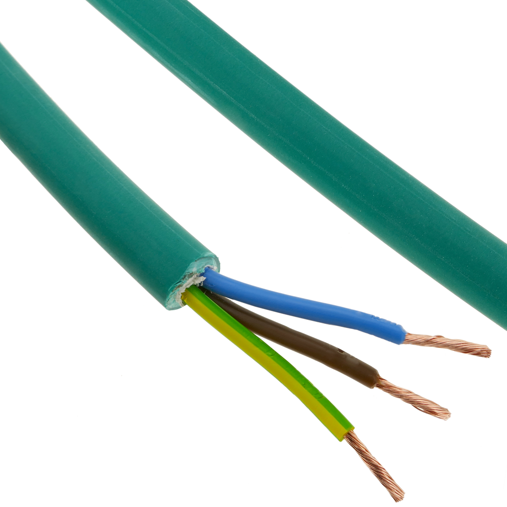 Bematik - Bobine de câble électrique à 3 pôles x 1,5 mm² 100 m LSZH sans halogène - Fils et câbles électriques