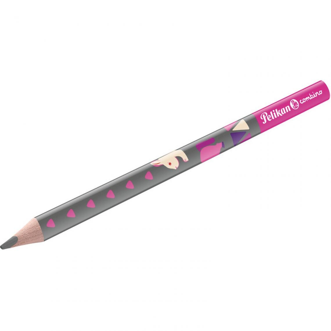 Pelikan - Pelikan Crayon pour apprendre à écrire combino, rose () - Outils et accessoires du peintre