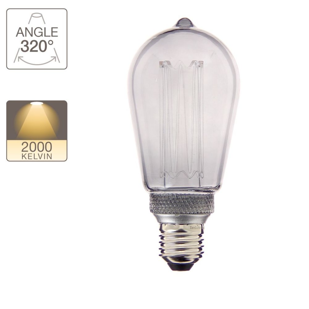 But - Ampoule LED Edison E27 Fumé - Ampoules LED