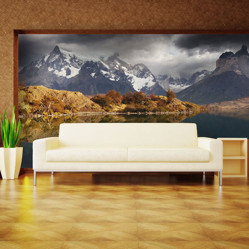 marque generique - 300x231 Papier peint Montagnes Paysages Moderne Torres del Paine National Park - Papier peint