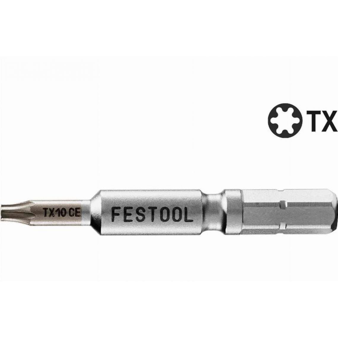 Festool - Embout TX 10-50 Centro FESTOOL - 2 pièces - 205076 - Accessoires vissage, perçage