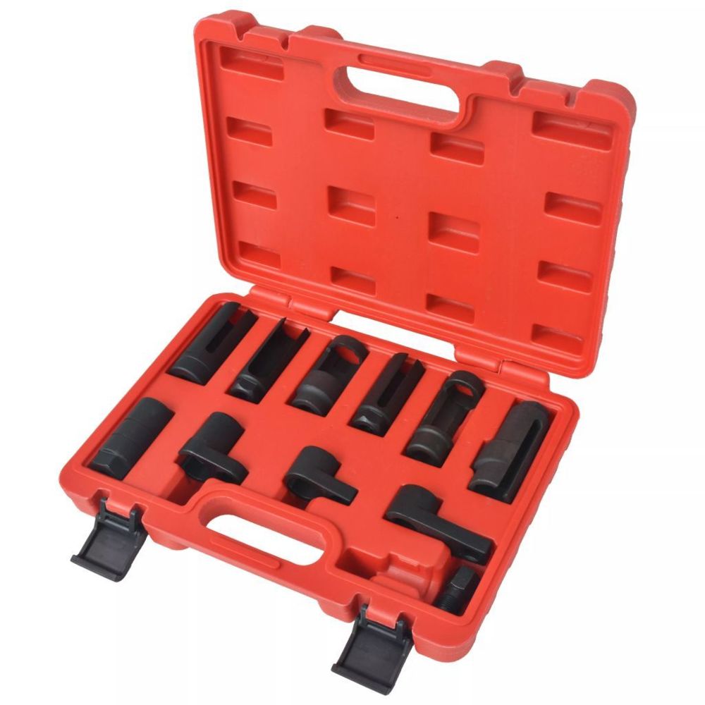 Vidaxl - Jeu de douilles de capteur 11 pcs - Entretien véhicules - Equipement & Outils de garage - Outils à main | - Coffrets outils