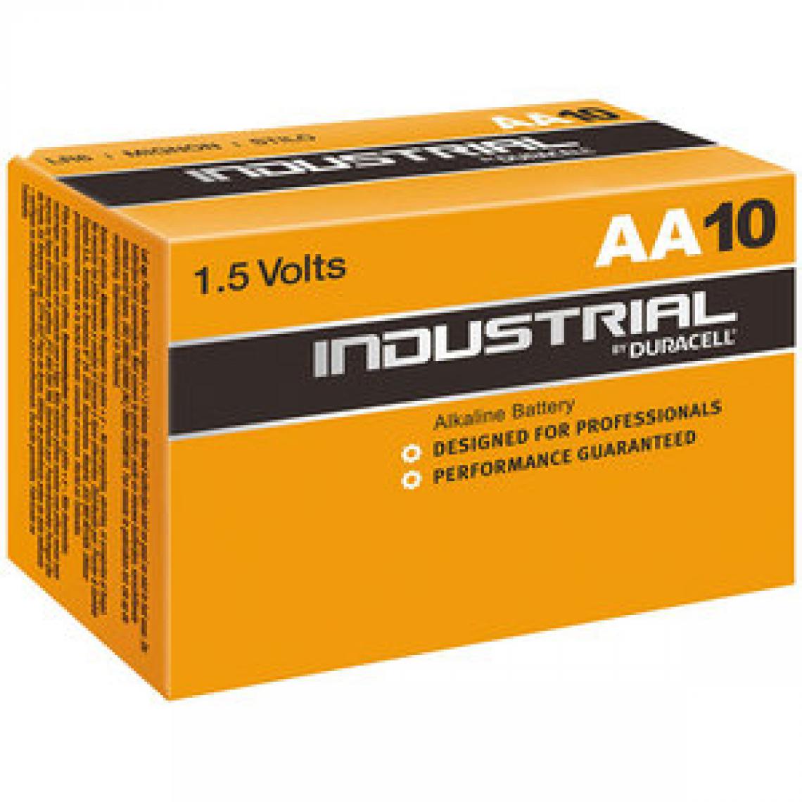 Duracell - Duracell Industrial AA (par 10) - Piles standard